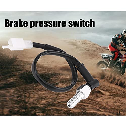 Interruttore Idraulico Freno Moto Luce Posteriore del Freno Idraulico Universale sensore Stop Freno Radiale Interruttore Stop per Moto del Freno Idraulico Freno del Motociclo (M10*1.25MM)