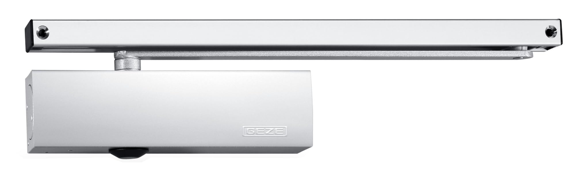 GEZE FRANCE Ferme-porte TS Wood - Force 3 - crémaillère elliptique - Argent - 118431