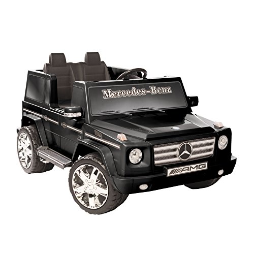 National Products 12V Black Mercedes Benz G-Class Battery Operated Ride-on - Thumbnail 6