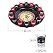 Evelots Drinking Shot Glass Roulette Game-Casino Style-16 Shot Glasses Included