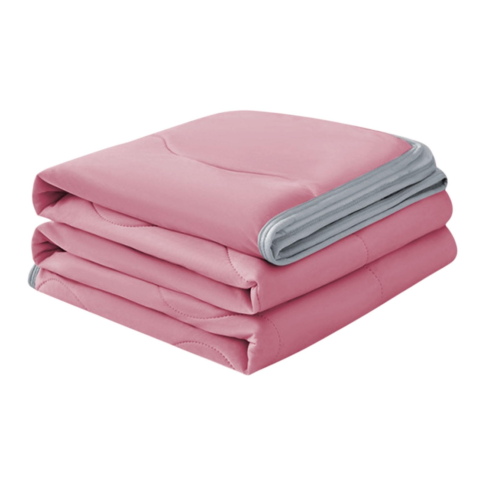 Summer Cooling Blanket for Night Sweats UK, Ice Cooling Blankets King Size Double Bed Adult Single Skin Friendly Plain Print Bed Blanket Cooler Quilt for Hot Sleepers Sweats All-Season Lightweight โ image 1