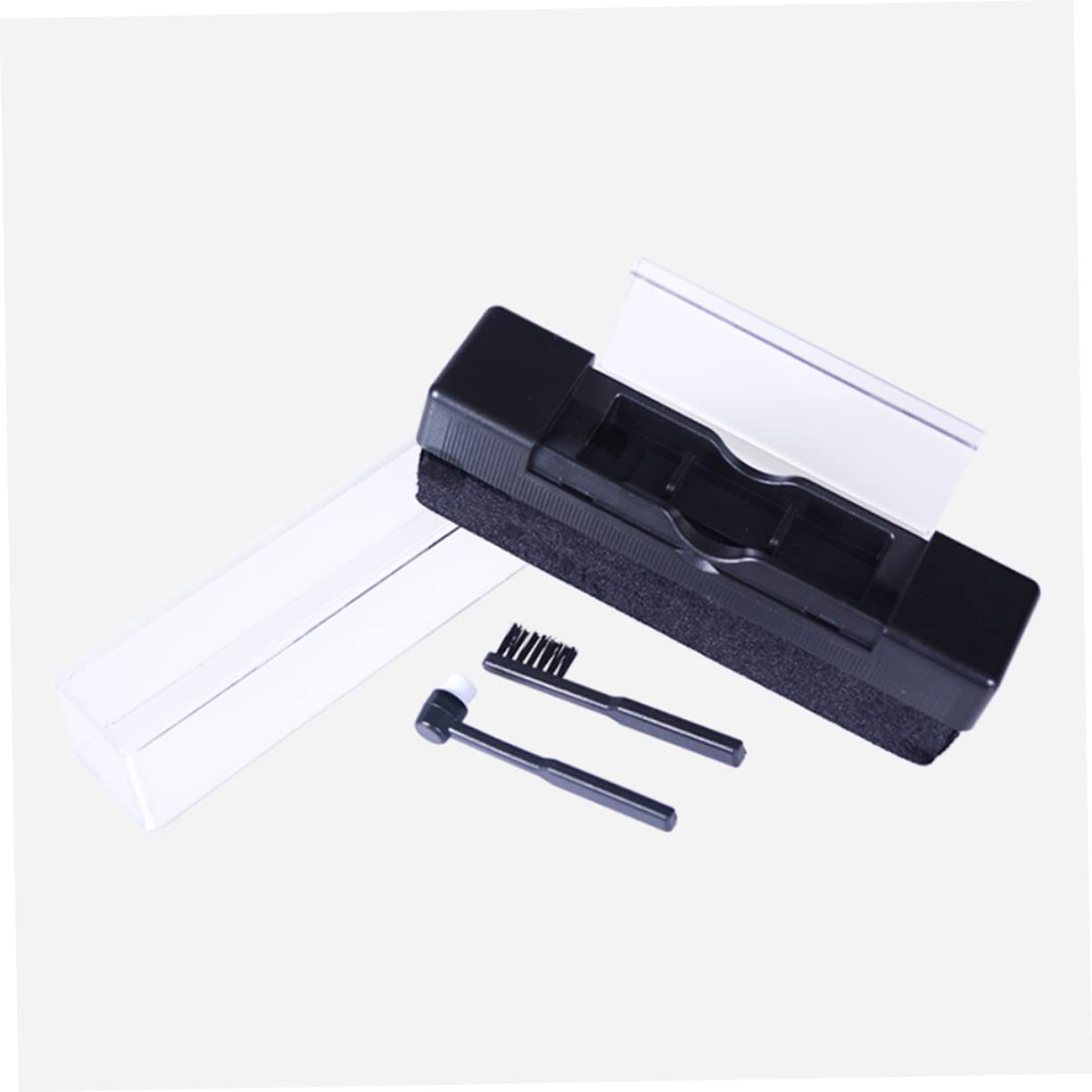 Uonlytech 3sätze Platten Reinigungsbürste Für Schallplattenspieler Effizientes Reinigungsset Für Vinylschallplatten Entfernt Und Fingerabdrücke Schwarz