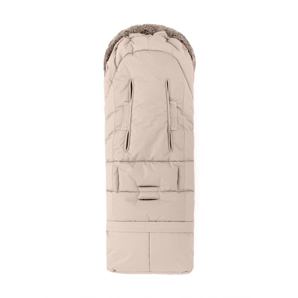 Petite&Mars Fußsack für Kinderwagen Fusak 4v1 Arctic * Winterfußsack für Kinderwagen, Buggy und Autositz * Warrm * Wasserdicht * Winddicht (Rose Petal)