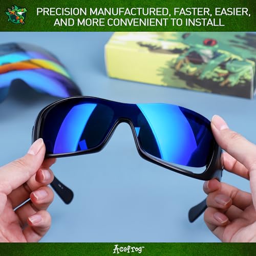 Image of Acefrog 5 Pieces Polarized Replacement Lenses for Oakley Sutro OO9406 Sunglasses, Perfectly Fit, Shatterproof, Anti-scratch, Value Pack
