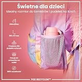 ION8 Butelka dla Dzieci, 350 ml/12 oz, Szczelna, Łatwa do Otwarcia, Bezpieczny Zamek, Można Myć w Zmywarce, Bez BPA, Uchwyt do Przenoszenia, Łatwa do Czyszczenia, Bezwonny, Koale