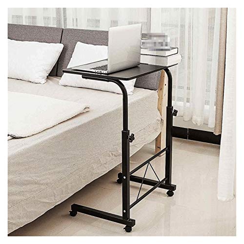 Table d'appoint mobile multifonctionnelle avec plateau pliable et hauteur variable - 2