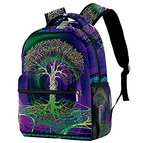 Sac à dos de voyage haute capacité au style de verre craquelé unique