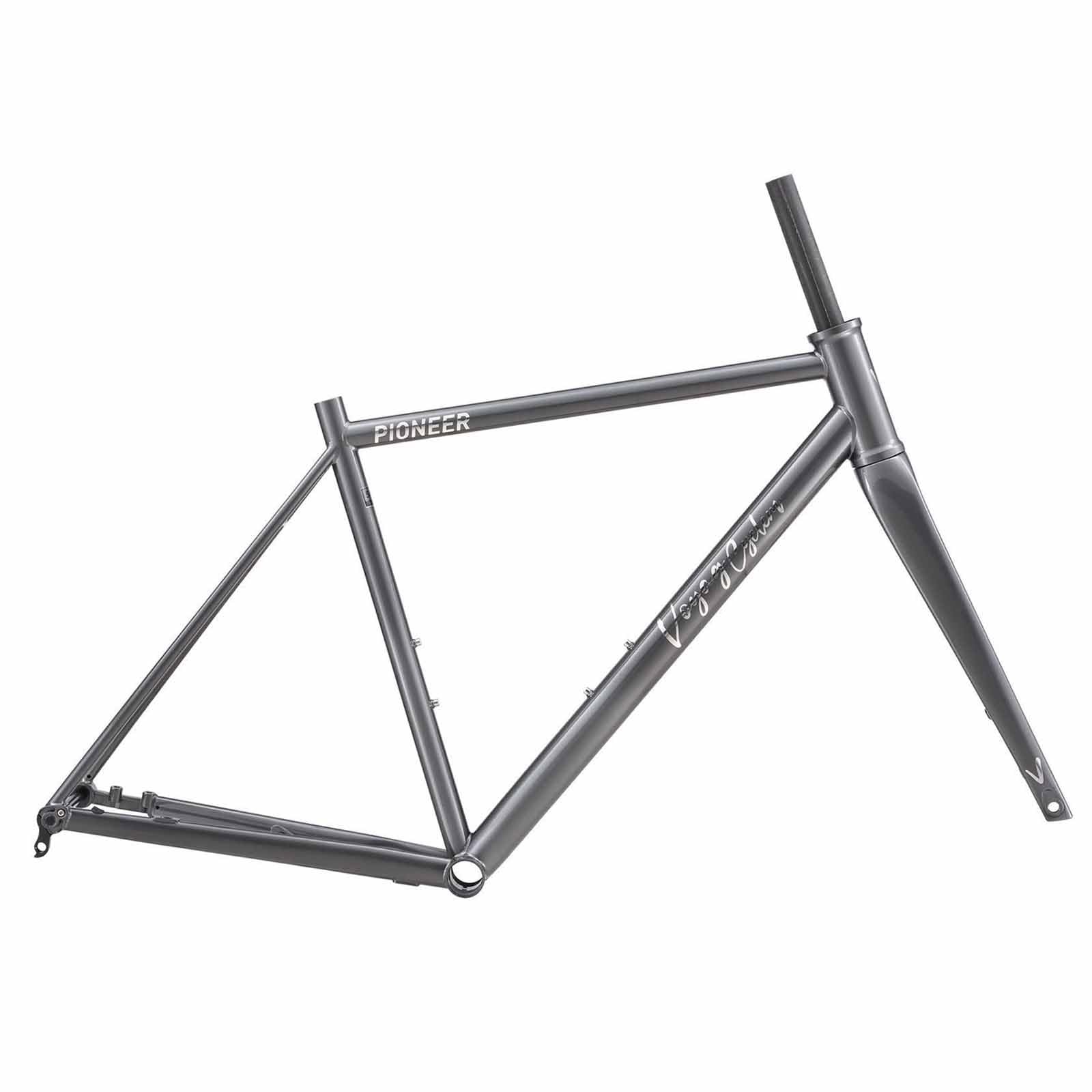 Amazon.co.jp: クロモリ鋼製自転車フレーム 700C ロードフレームセット