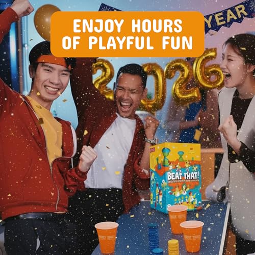 Gutter Games Beat That Game - The Bonkers Battle of Wacky Challenges - Family Games for Kids and Adults - Card and Board Game, Encourages Fun, Creativity, and Memorable Moments in Parties - Main - Image 6