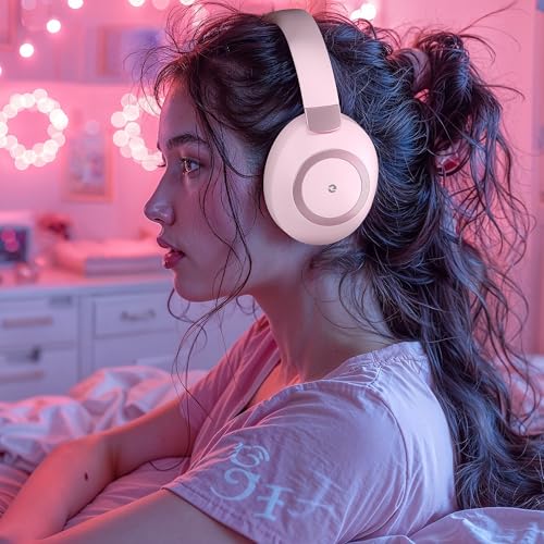 EAORUL Active Noise Cancelling Headphones, 100H Bluetooth Headphones - image 7