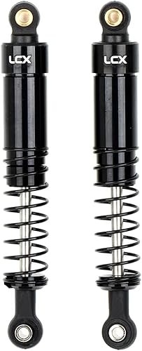 Miniatura 4 de LCX Racing 2 unids negro 3.543 in aluminio suspensión amortiguador amortiguador para TRX4 TRX6 Axial SCX10 II SCX10 III