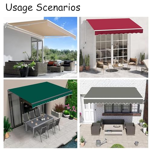 Cubierta impermeable de tela duradera para protección exterior 6