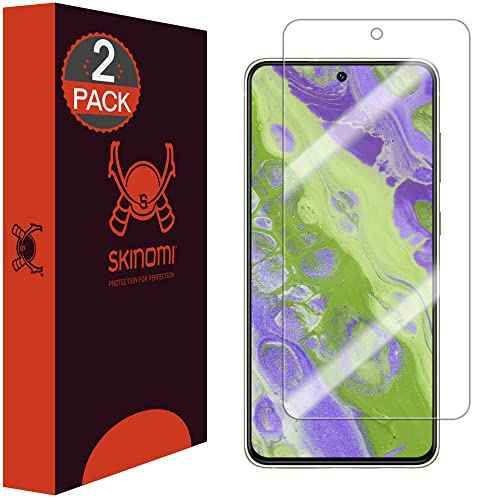 Skinomi Screen Protector Compatible with Samsung Galaxy S21 FE 5G (2-Pack) Clear TechSkin TPU Anti-Bubble HD Film