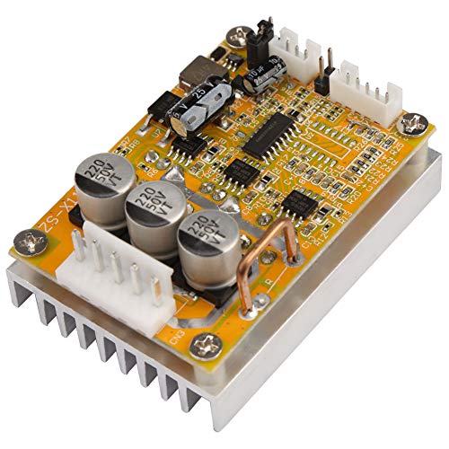 5V-36V 350W de voltaje ancho 3-fase sin sensor BLDC controlador del motor sin escobillas ESC módulo conductor del motor con disipador de calor