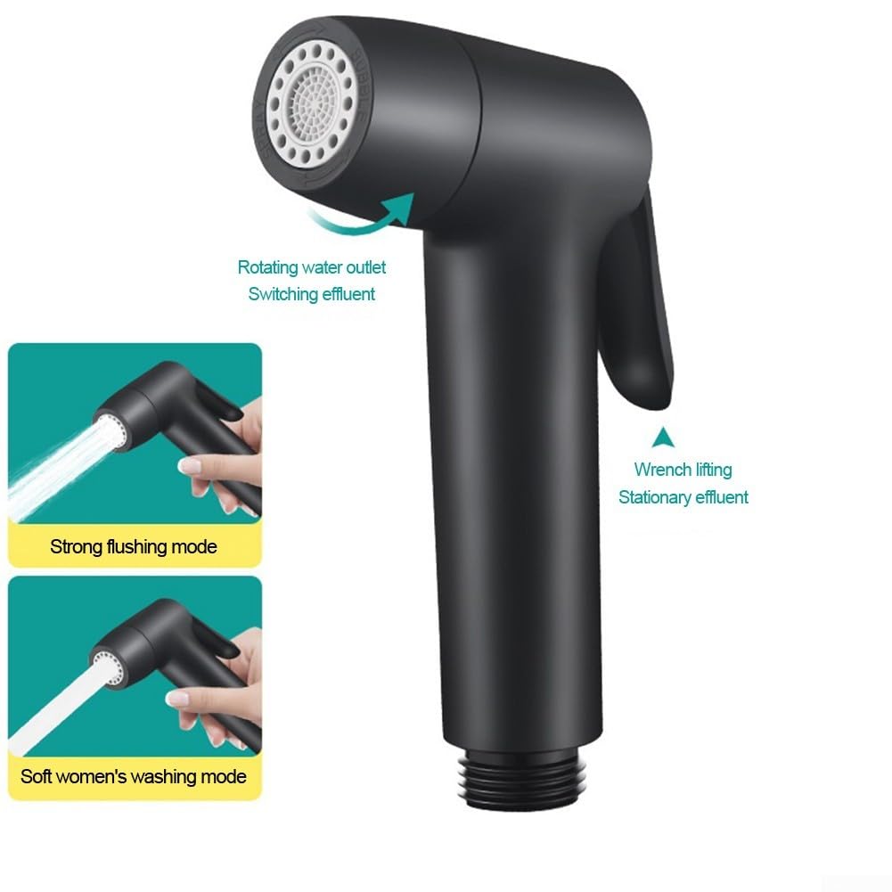 Hand Held Bidet Toilet Sprayer Head, Pressurized Shower Nozzle, Portable Sprayer Bidet Faucet - Image 3