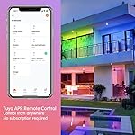 DAYBETTER Smart Light Bulbs, Alexa Light Bulb, WiFi Light Bulbs, RGBCW Color Changing Light Bulb A19 9W 800LM, Smart Bulbs that Work with Alexa & Google Assistant, 2.4Ghz only, No Hub Required,10 Pack - Image 3