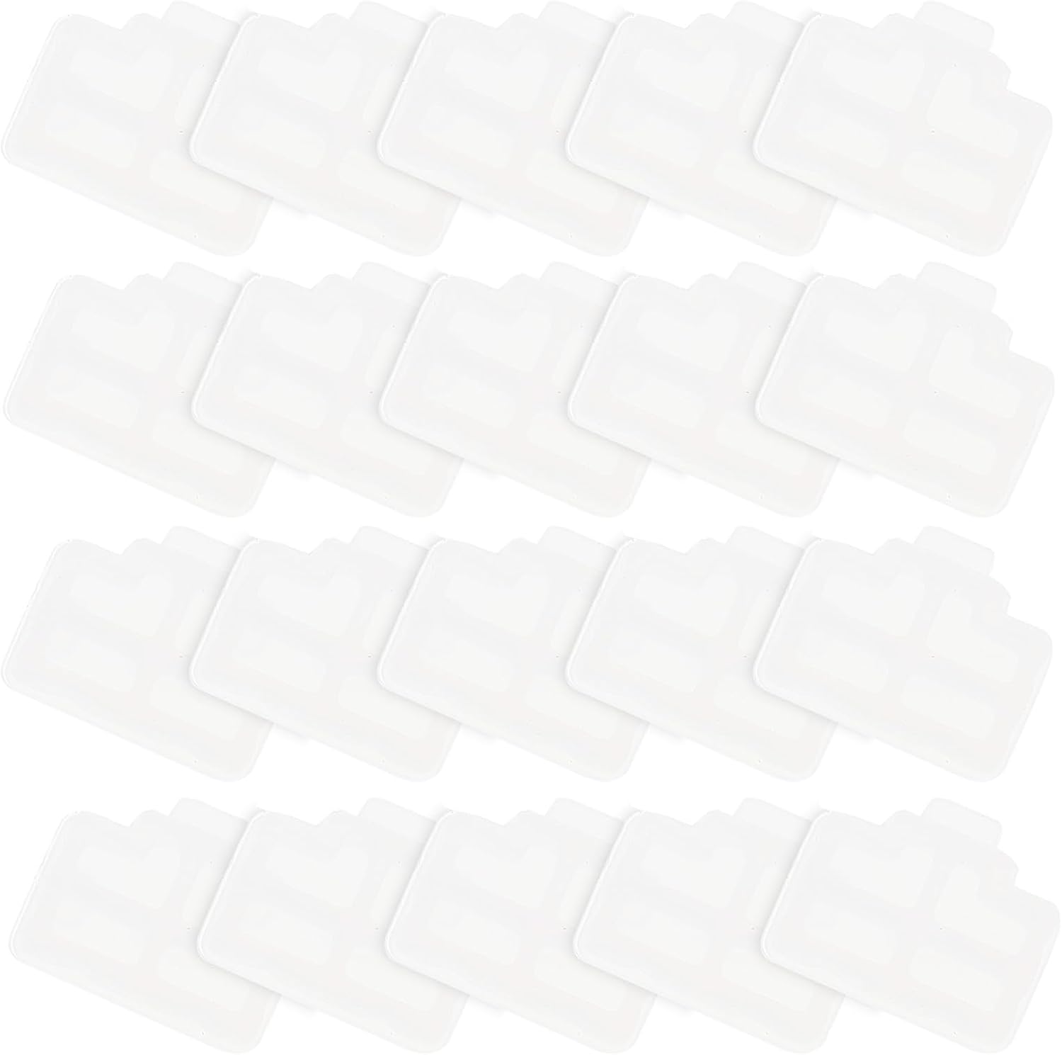 ORFOFE 50pcs Silicone Dust Plug for Network Interface Rj45 Port Protector Compatible with Routers and Computers, Protective Cover to Prevent Dust and Damage