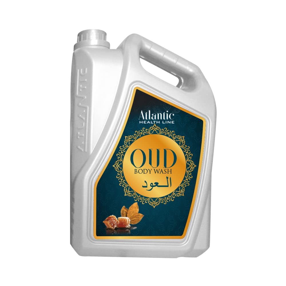 AtlanticBody Wash Oud Skincare Anti-Bacterial Liquid, Body Wash Soap 5L Body wash soap