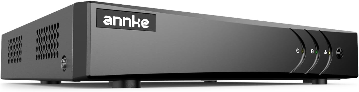 ANNKE 8CH 5-in-1 1080P Lite Security Standalone DVR H.264+ HDMI Output, Quick QR Code Scan and Easy Remote View for Home Security Surveillance Camera System,NO Hard Drive Included