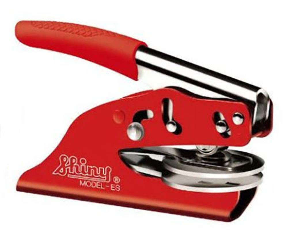 Premium Notary Seal Embosser | Michigan (Red)