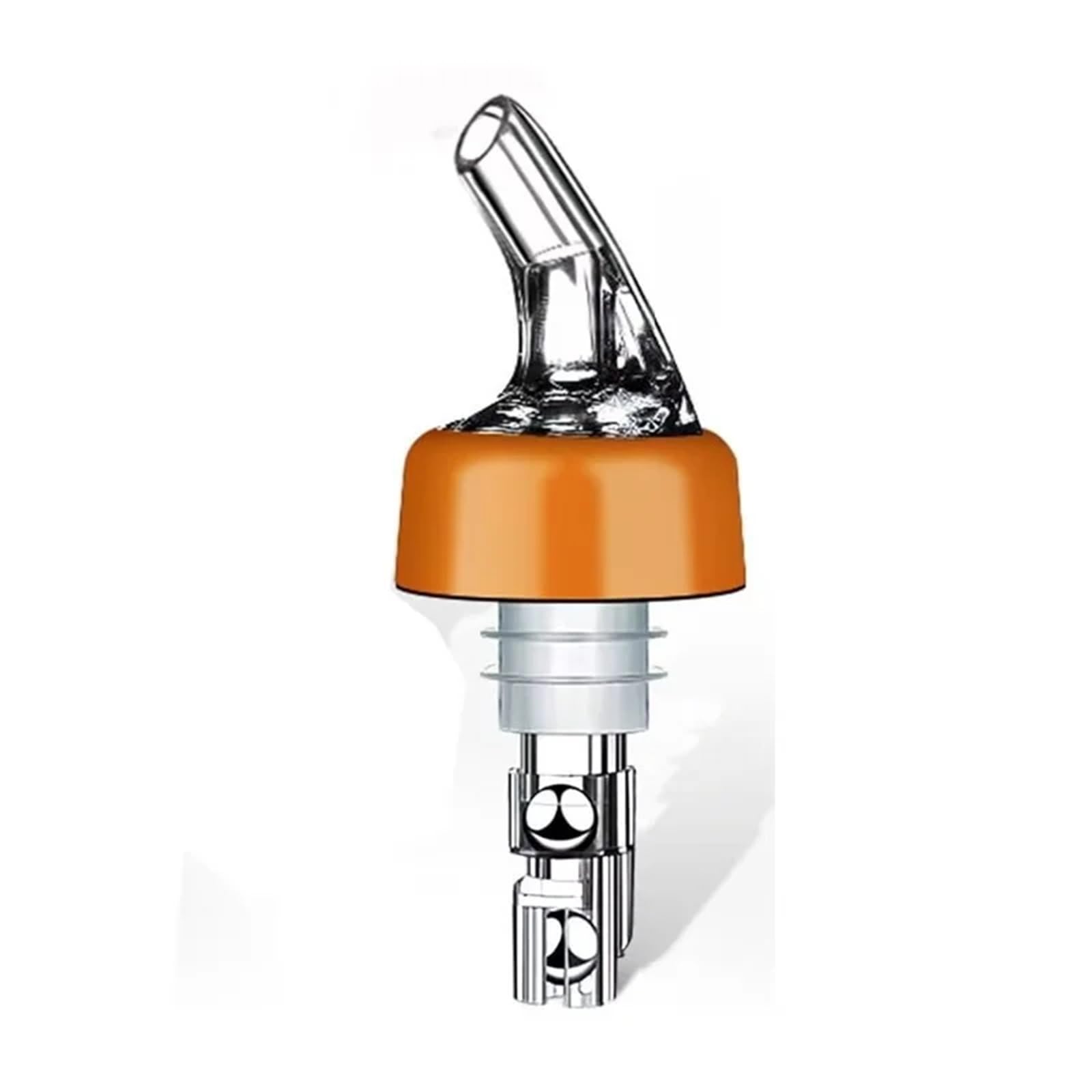 Bouchons de vin 8 pièces, bec verseur bouteille à mesure automatique avec bouchons anti-poussière for conserver le et Champagne frais(Rose Gold,45ml)