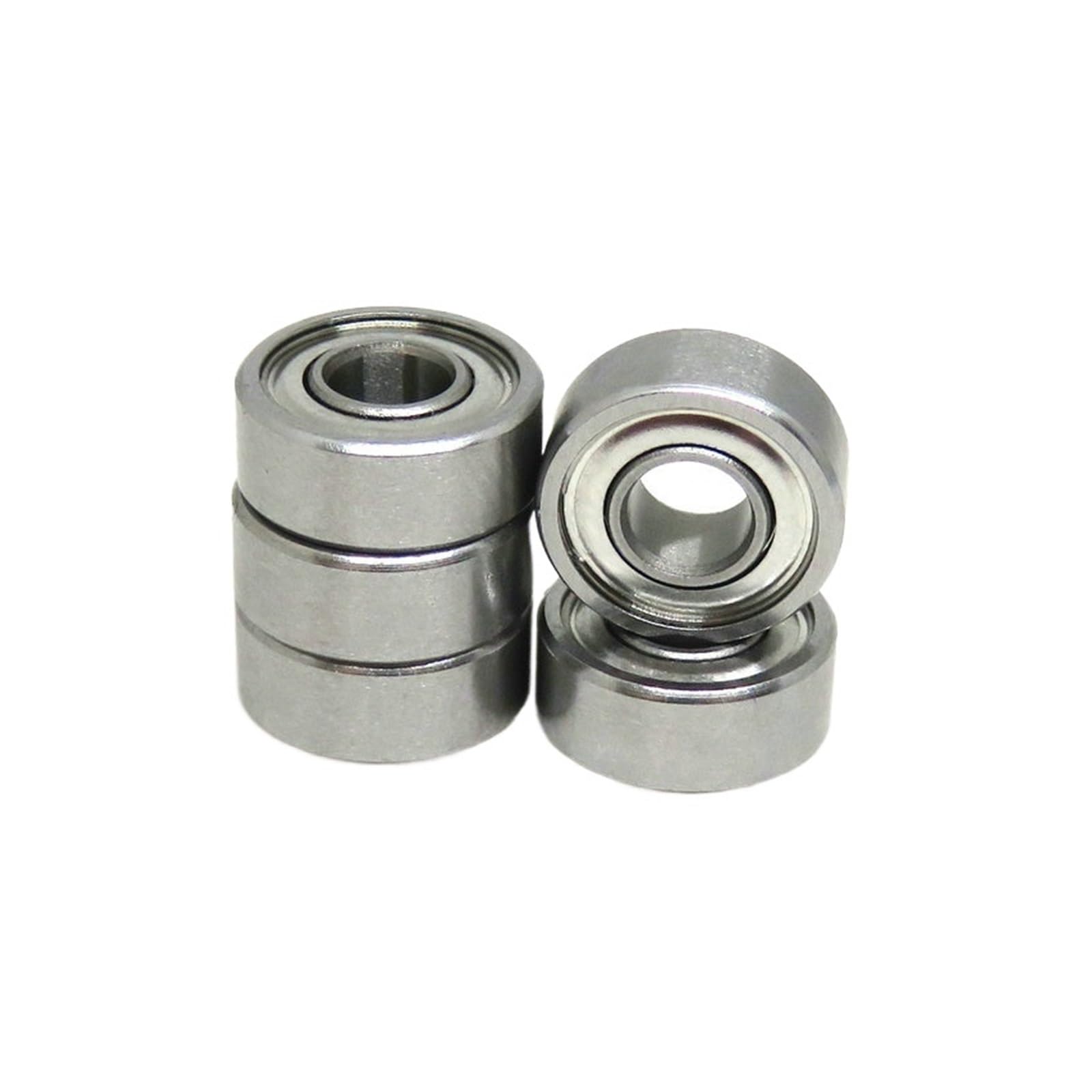 YIVELYYZG 10 Pieces 4x10x4 SMR104 ZZ Stainless Steel Ball Bearing L1040ZZ SMR104Z SMR104ZZ Reel 4 * RC(SMR103Z 3x10x4mm)