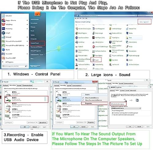 Miniatura 9 de Escudo de aislamiento de micrófono de grabación de estudio con filtro pop y kit de tres soportes, grabación de música, micrófonos de condensador USB