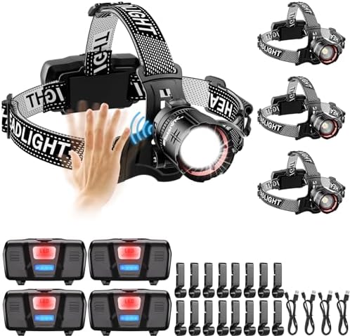 High Lumens LED Headlamp& 100H...
