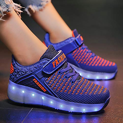 Image of Ylllu Kids LED Roller Skate Shoes with Wheel Light up Roller Shoes Gift for Girls Boys Children