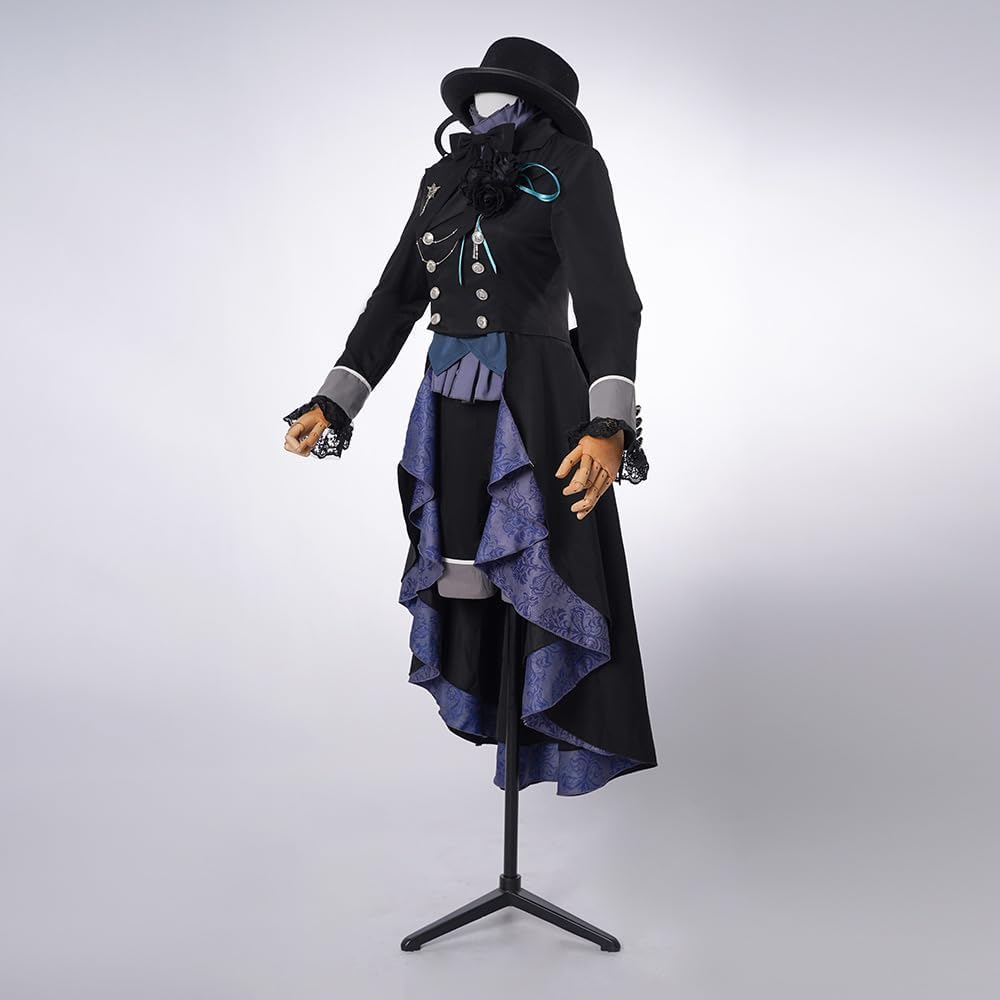 Amazon.co.jp: [Vipbugo] 黒執事 シエル コスプレ衣装 帽付き ウィッグ