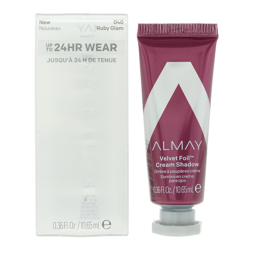 ALMAY - Velvet Foil Cream Shadow Ruby Glam - 0.36 fl. oz. (10.65 ml)