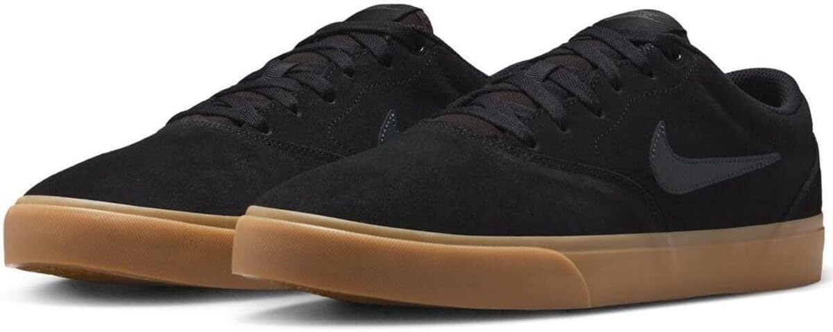 Nike IB2750-003 Charge Suede, Black/Black/Gum Light Brown/Anthracite 27.0 cm