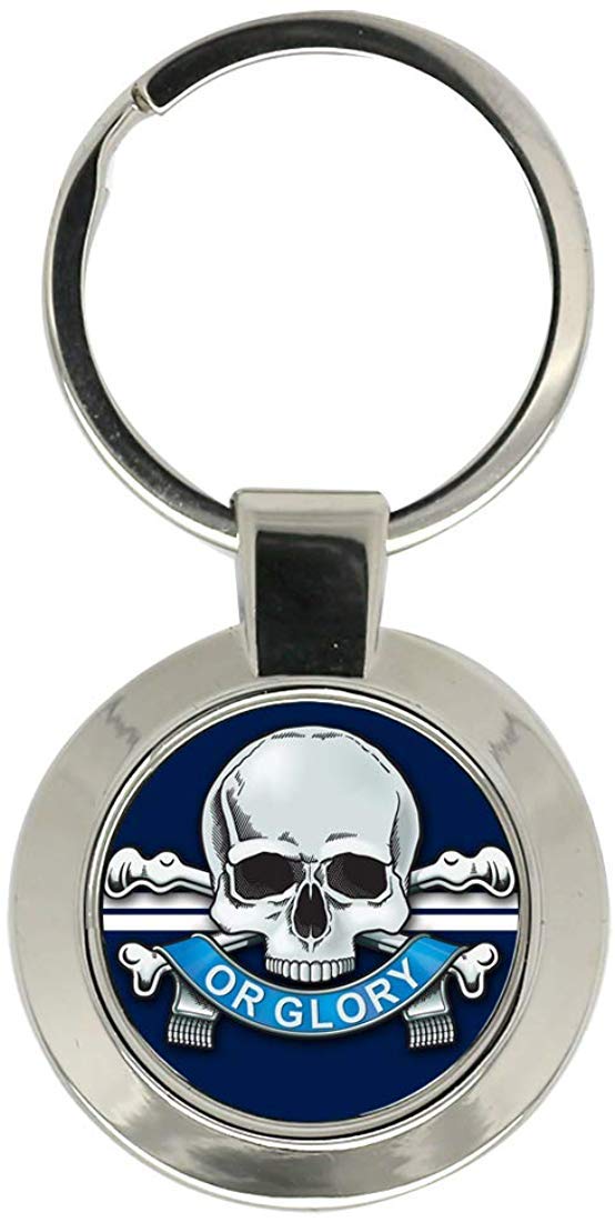 Giftshop UK 17th/21st Lancers, British Army Key Ring