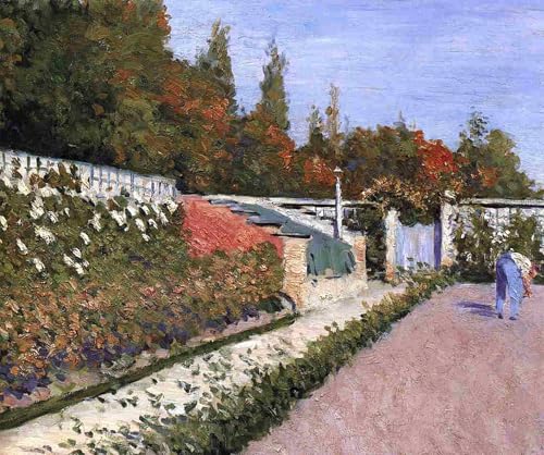 Póster de Lienzo El jardinero de Gustave Caillebotte para la Decoración del Hogar y Oficina
