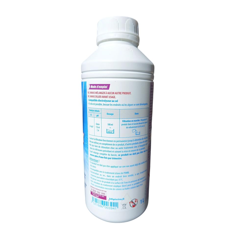 Hth - Anti-Algues choc Blackal Shock 1 L