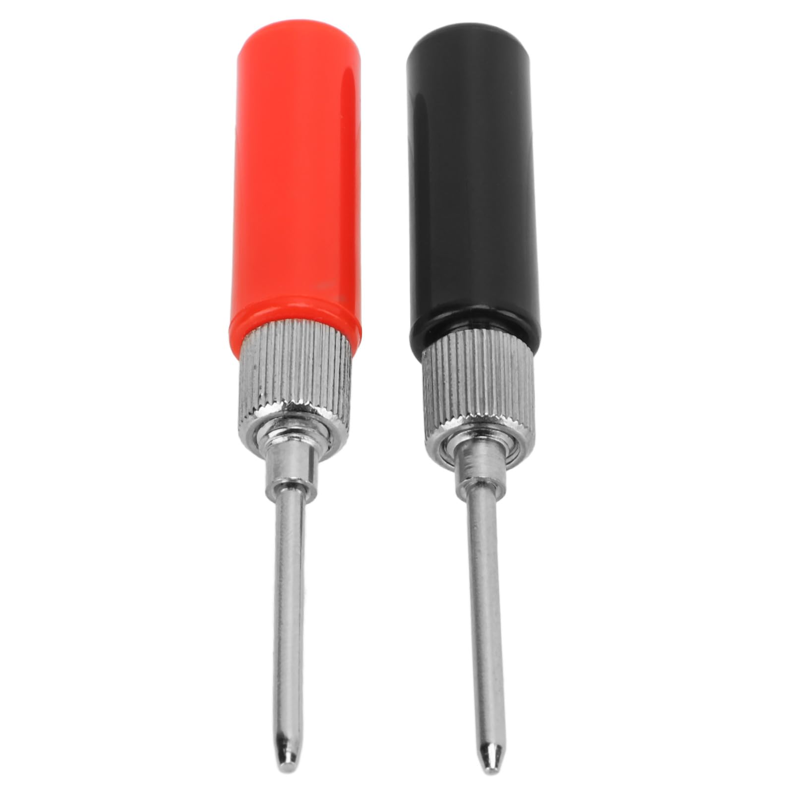 Respicefinem 5 Set Test Lead Probe Pins for Multimeter with Solderless Needle Design 2mm Suitable for Various Test Equipment with 30VAC 60VDC Rated Voltage and 24A Maximum Current