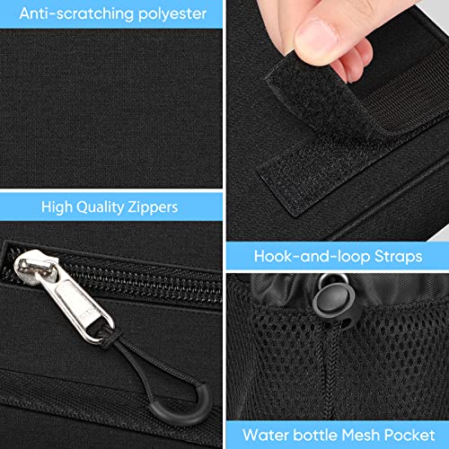 image for FINPAC Large Walker Tote Bag with Cup Holder, Folding Walker Attachmen
