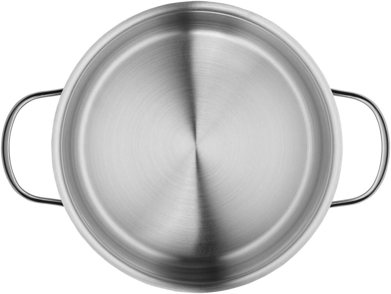 WMF Aparto duży garnek 20 cm, ze szklaną pokrywką, garnek do mięsa, nadaje się do płyt indukcyjnych, 3,3 l, stal nierdzewna Cromargan, polerowany, niepowlekany