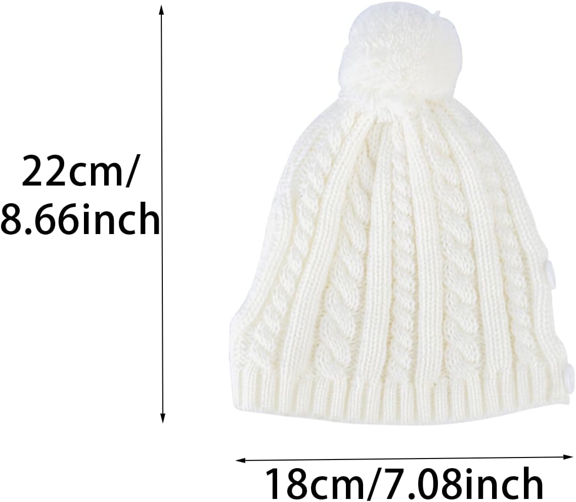 4 Cups White Tea Pot Cosy,1 L-1.2L Acrylic Tea Cozy for Teapots Dust Cover Insulated Kettle Cover Teapot Warmer for Home Kitchen Decorative Accessories