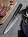 Plys Damasco Cuchillo de Chef Cuchillos Damasco Japonés: Cuchillo de Chef Afilado Imagen de Plys Damasco Cuchillo de Chef Cuchillos Damasco Japonés: Cuchillo de Chef Afilado