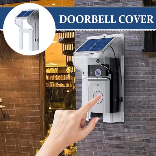 Housse de sonnette de 6 cm imperméable pour protection d'interphone d'appartement