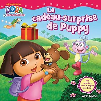 Paperback Le Cadeau-surprise de Puppy [French] Book
