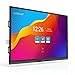 Produktbild polyboard - Interaktives Whiteboard 86 Zoll (3840x2160 UHD) 2.4G WiFi - Digitales Smart-Board für Klassenzimmer, Präsentation, Büro, Office & Meeting - All-in-One Flipchart Monitor mit Touch-Screen
