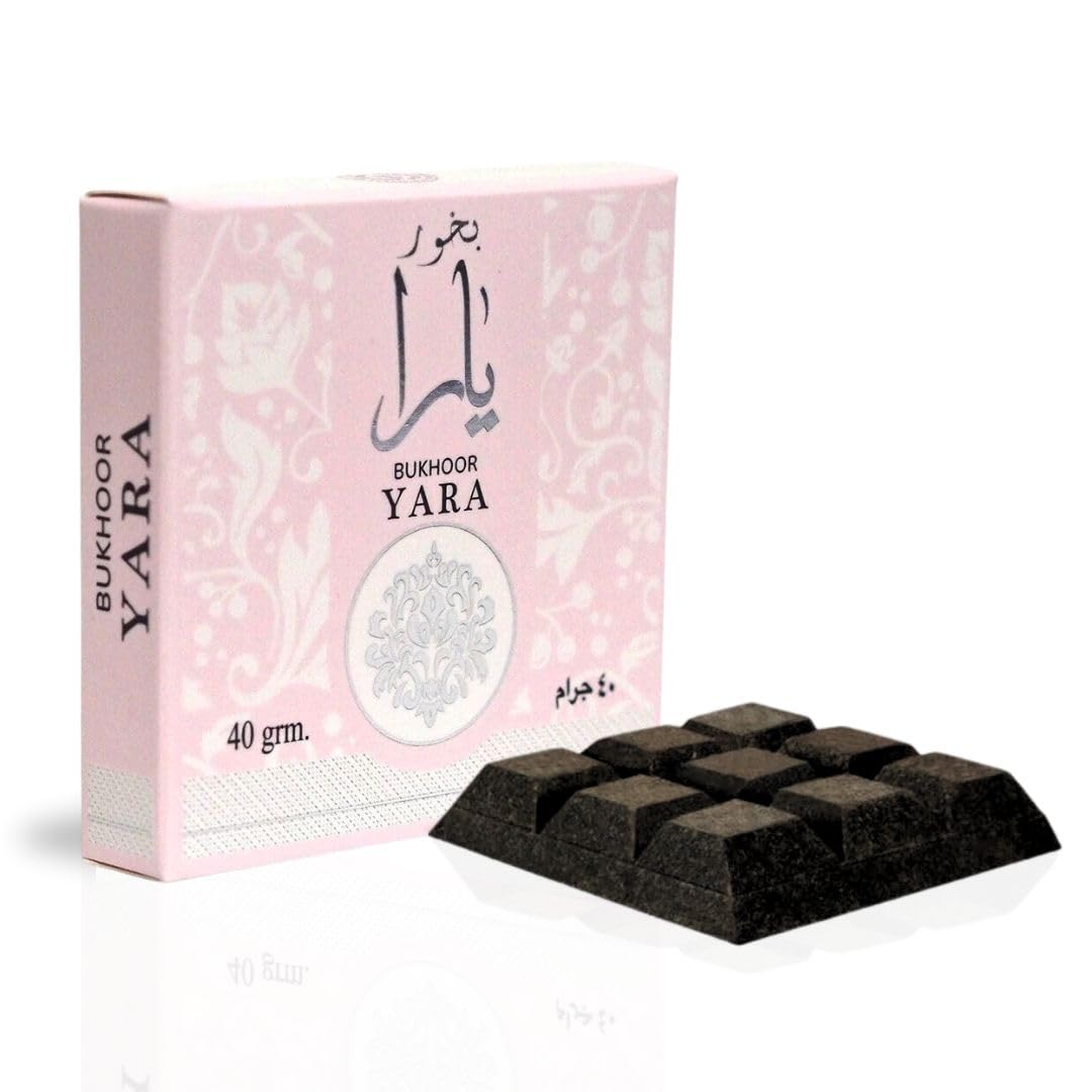 YARA Bukhoor - 40 GMS by Lattafa | Enchanting, Elegant, Luxurious, Captivating Arabian Fragrance.