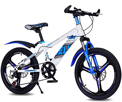 Gymqian Kinder Fahrrad Kinder Im Freien Fahrrad 20 Zoll Jungen Und Mädchen Radfahren, Geeignet Für Kinder 9-14 Jahre Alt, Rot, Blau, Grünes Fahrrad,Blau