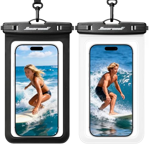 Hiearcool Waterproof Phone Pouch IPX8 (2-Pack)