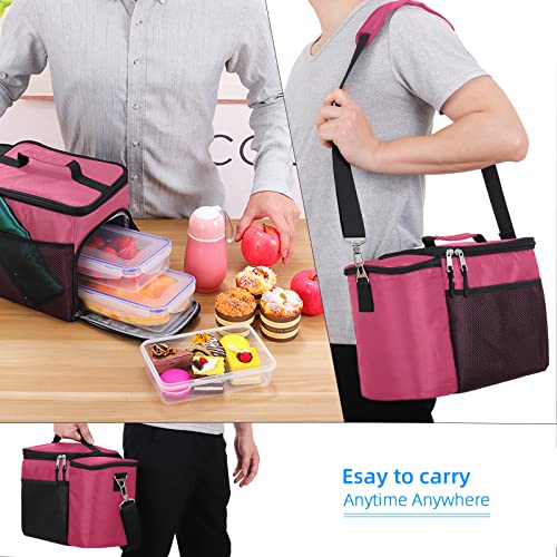 TOP&TOP Insulated Lunch Box and Cooler