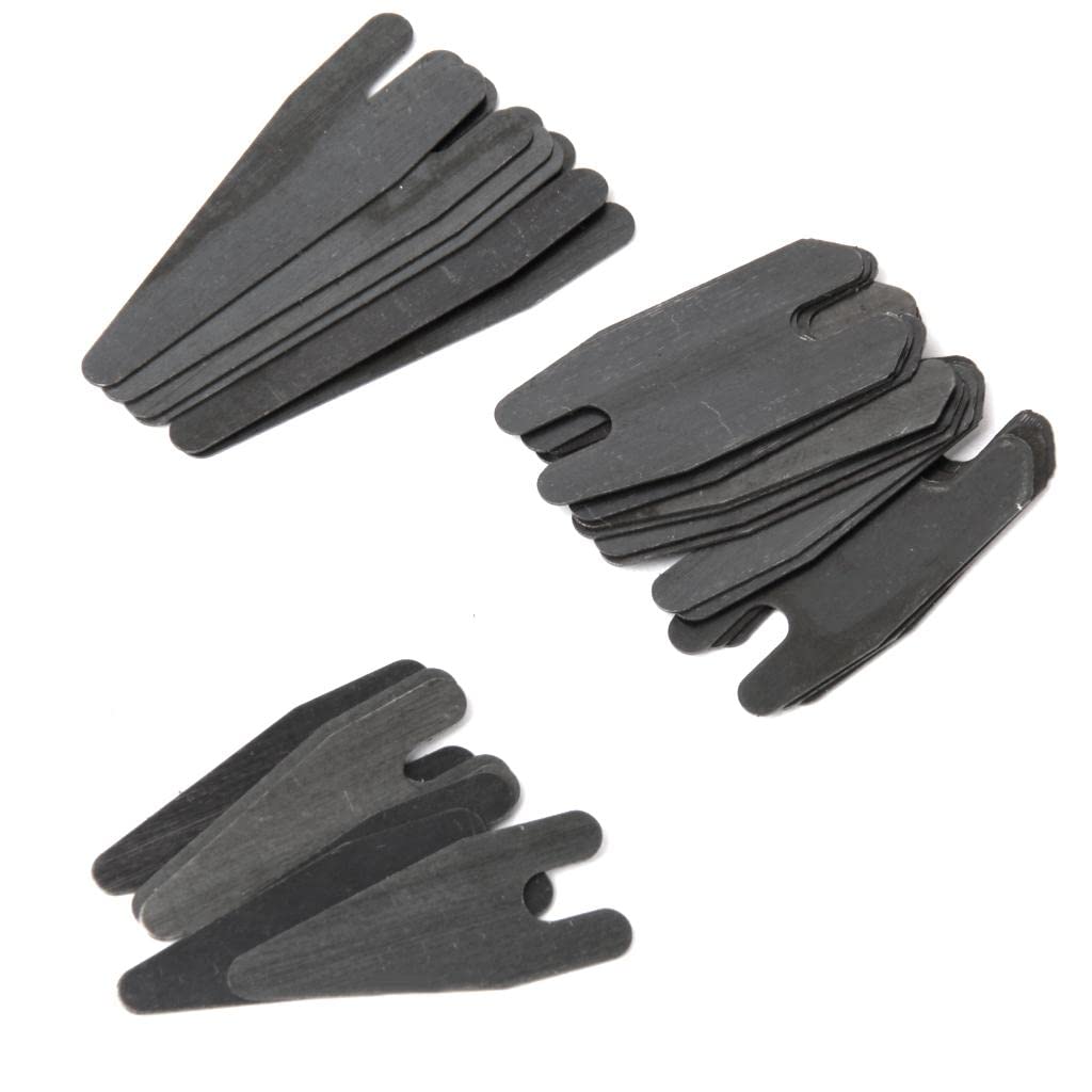 Kawn 24pcs Tattoo Machine Gun Supply Front Back Shader Liner Steel Springs Set Kit-image-11