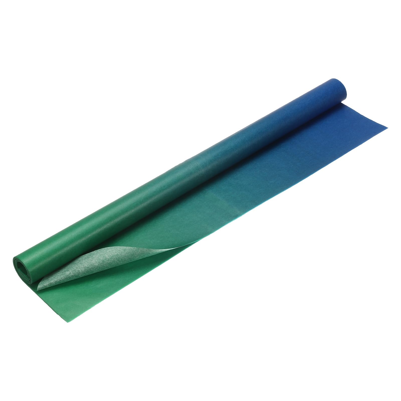 PATIKIL 60 Fogli Di Carta Velina Colorata All'ingrosso Per Sacchetti Regalo, 27.6x19.7" Carta Da Imballaggio A Gradiente Blu Verde Per Decorazioni Artigianali Feste Natale Riempitivo