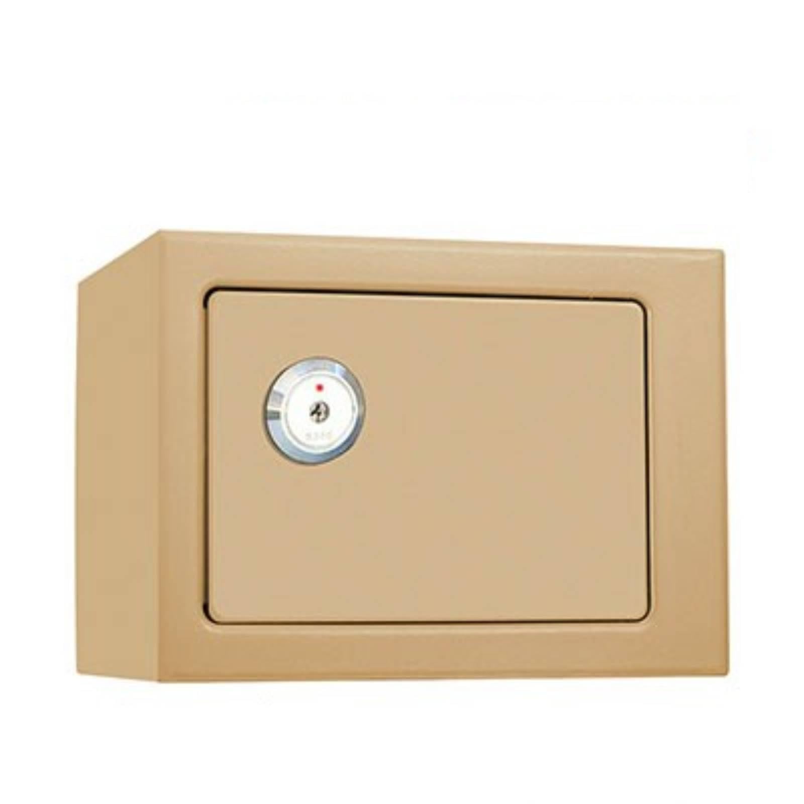 Lock Box with Keys Lockable Lock Box Metal Key Cabinet for Office, Home Gold 20k-image-22